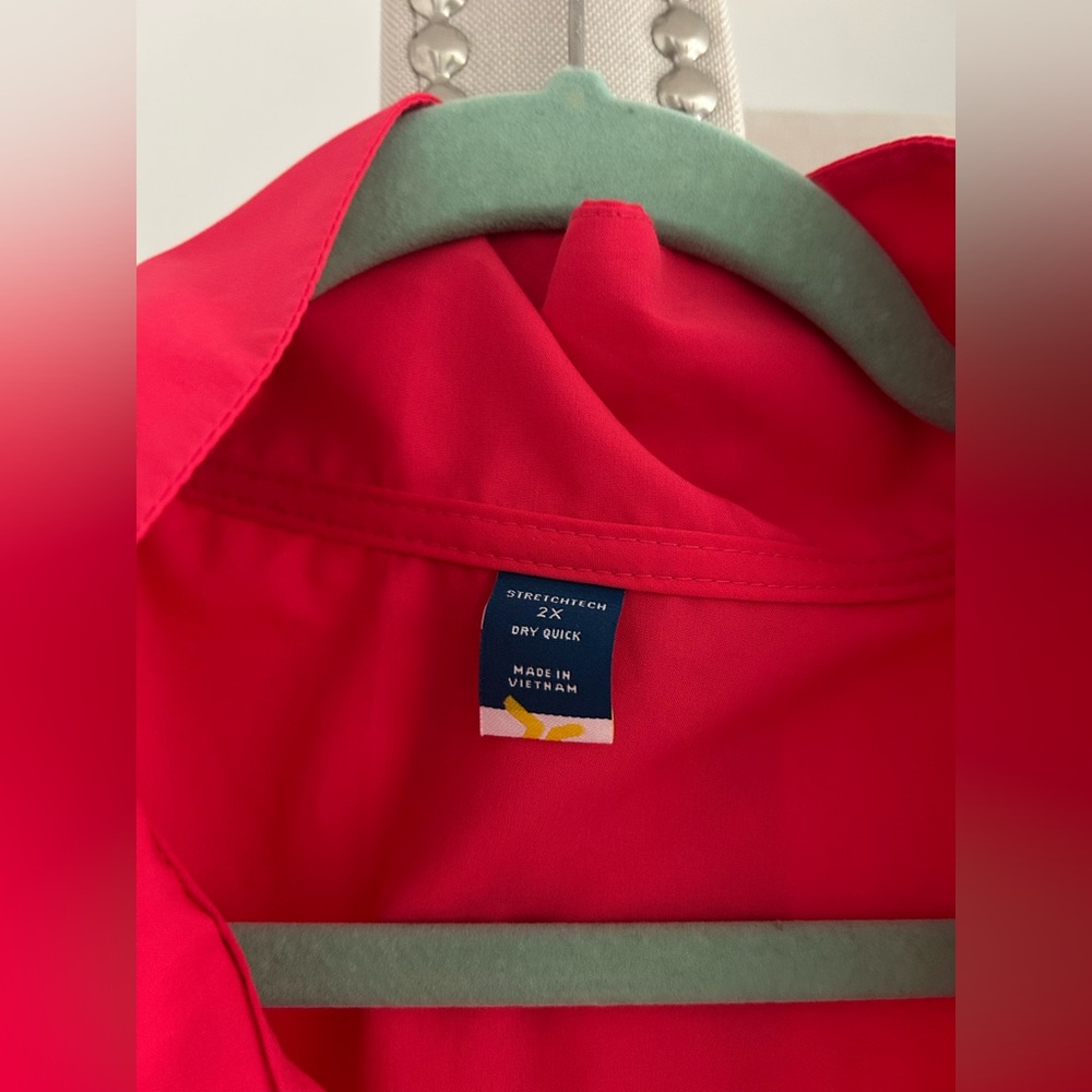 NWOT Old Navy pink pullover jacket 2X - Picture 3 of 4